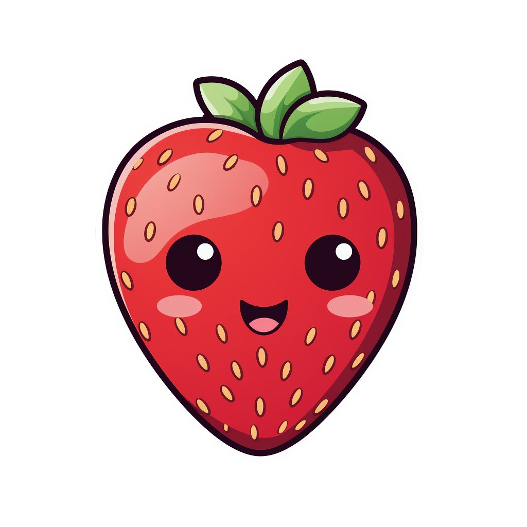 Strawberry Sticker