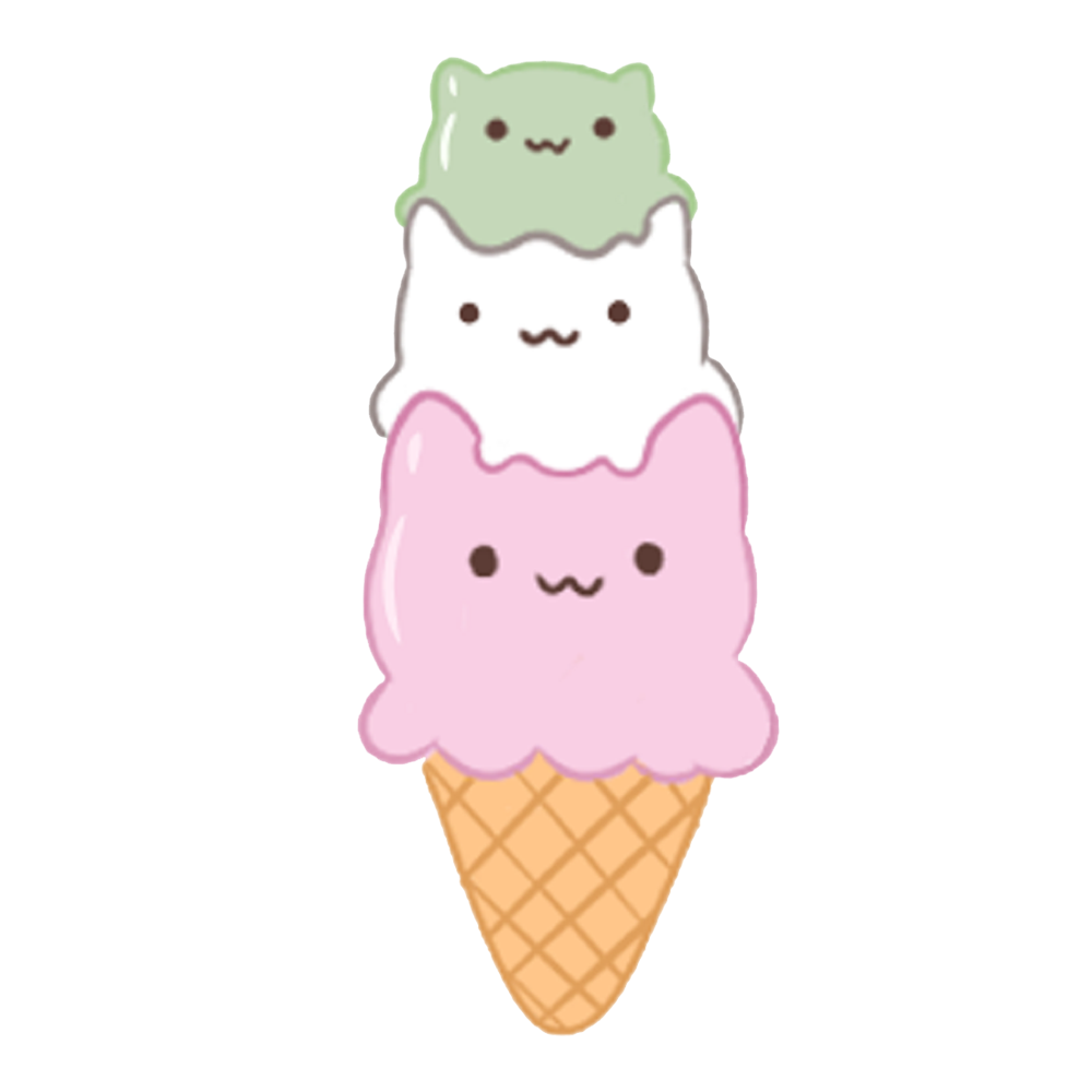 IceCream cat Sticker 🐱